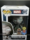 Funko Pop! Marvel - Infamous Iron Man (Glows in the Dark) - 677 W/Protector