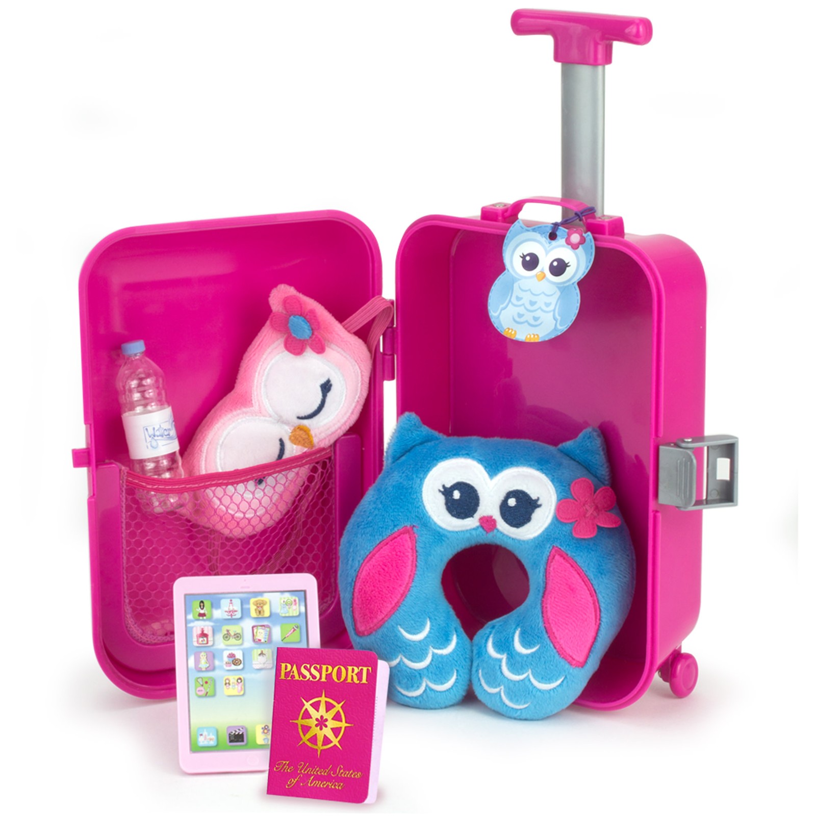 Sophia&rsquo;s Travel Accessories Plus Suitcase Set for 18" Doll