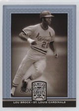 2005 Donruss Greats Silver Holofoil Lou Brock #97 HOF 1l2
