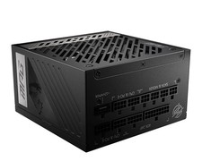 MSI MPG A850G PCIE5, Fully Modular Compact Gaming 850W Power Supply - Black