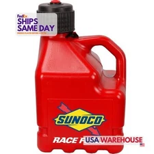 Sunoco Race Jugs R3100RD, One Red 3 Gallon Utility Jug Plastic Performance Parts