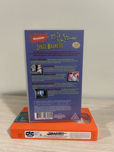 Ren and Stimpy space madness VHS - Foto 2 di 3
