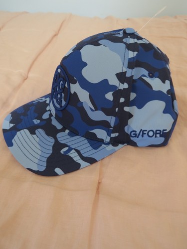 G/FORE “Camo Circle G’s” Ripstop Adj. Perf. Hat Ball Cap, NWT - Space Blue, $45 - Picture 10 of 14