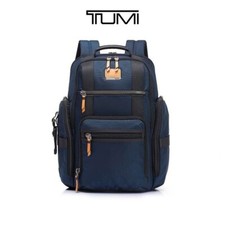 TUMI Alpha 3 Briefcase Blue Backpack Nylon Shoulder Bag Business Sports Bag
