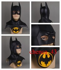 New The Flash Batman Full Mask Michael Keaton Bruce Wayne Cosplay Costume Props