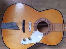 "custom Rubber Bridge 4/4 Full Size Electro Acoustic Guitar"