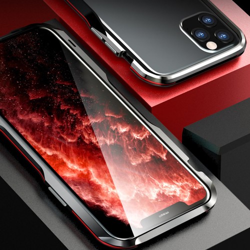 LUPHIE Shockproof Metal Bumper Aluminum Hard Case Cover For iPhone 11 Pro Max/11 - Picture 6 of 16