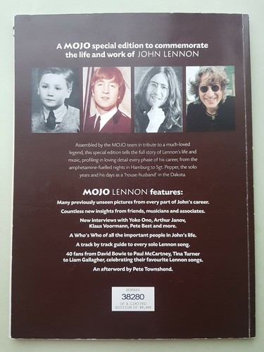 John Lennon Mojo UK magazine 2000 60th birthday special commemorative edition - Picture 2 of 11