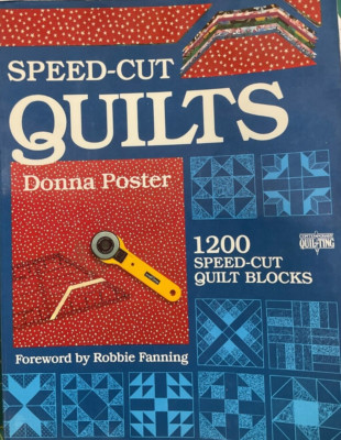 SPEED-CUT QUILTS BOOK BY DONNA POSTER (PRE-OWNED)