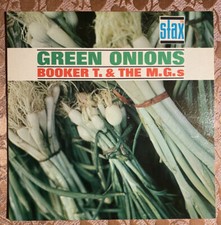 BOOKER T. & MGs ~GREEN ONIONS Mono Stax 701 LP - 1962 1st Press *Cropper Signed*