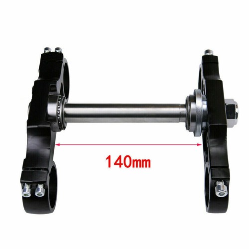FULL SET FORK/BEARING/DISC BRAKE/GUARD/TRIPLE TREE/HANDLEBAR MOUNT DIRT/PIT BIKE - Picture 6 of 12