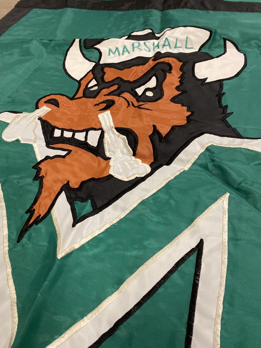 Marshall University Gartenflagge – Doppelseitig, 100 % Polyester, Wetterfest (Design A)