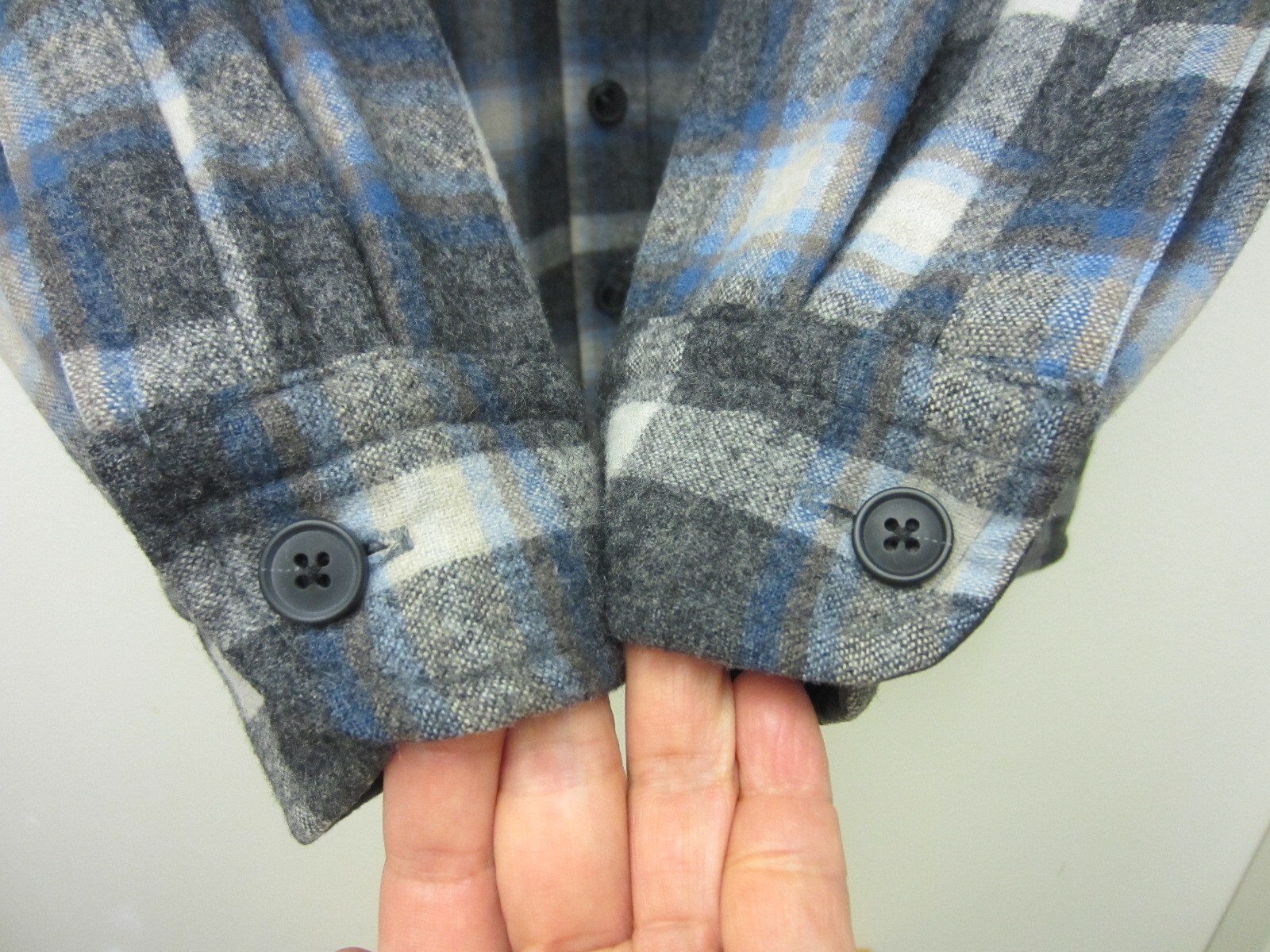 PENDLETON Quilted Lined Shirt Jacket Shacket Plai… - image 3