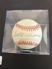 TED WILLIAMS AUTOGRAPHED PSA AUTHENTICATED BASEBALL