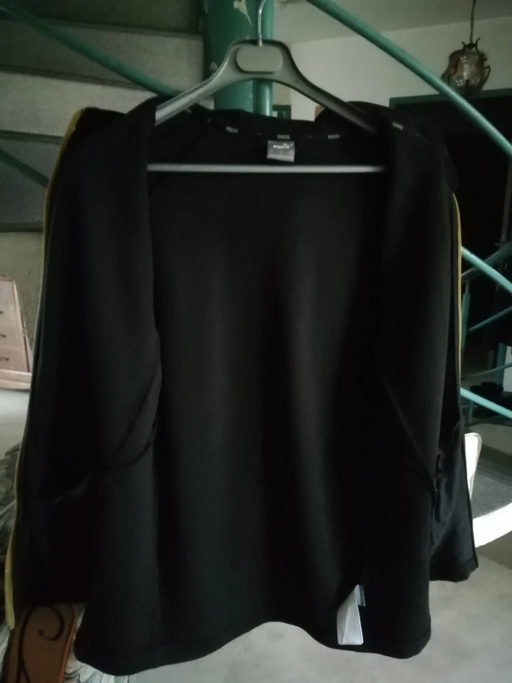 Veste Noir À capuche Taille L Marque Puma Homme Neuf Sans Étiquette - Photo 2/4