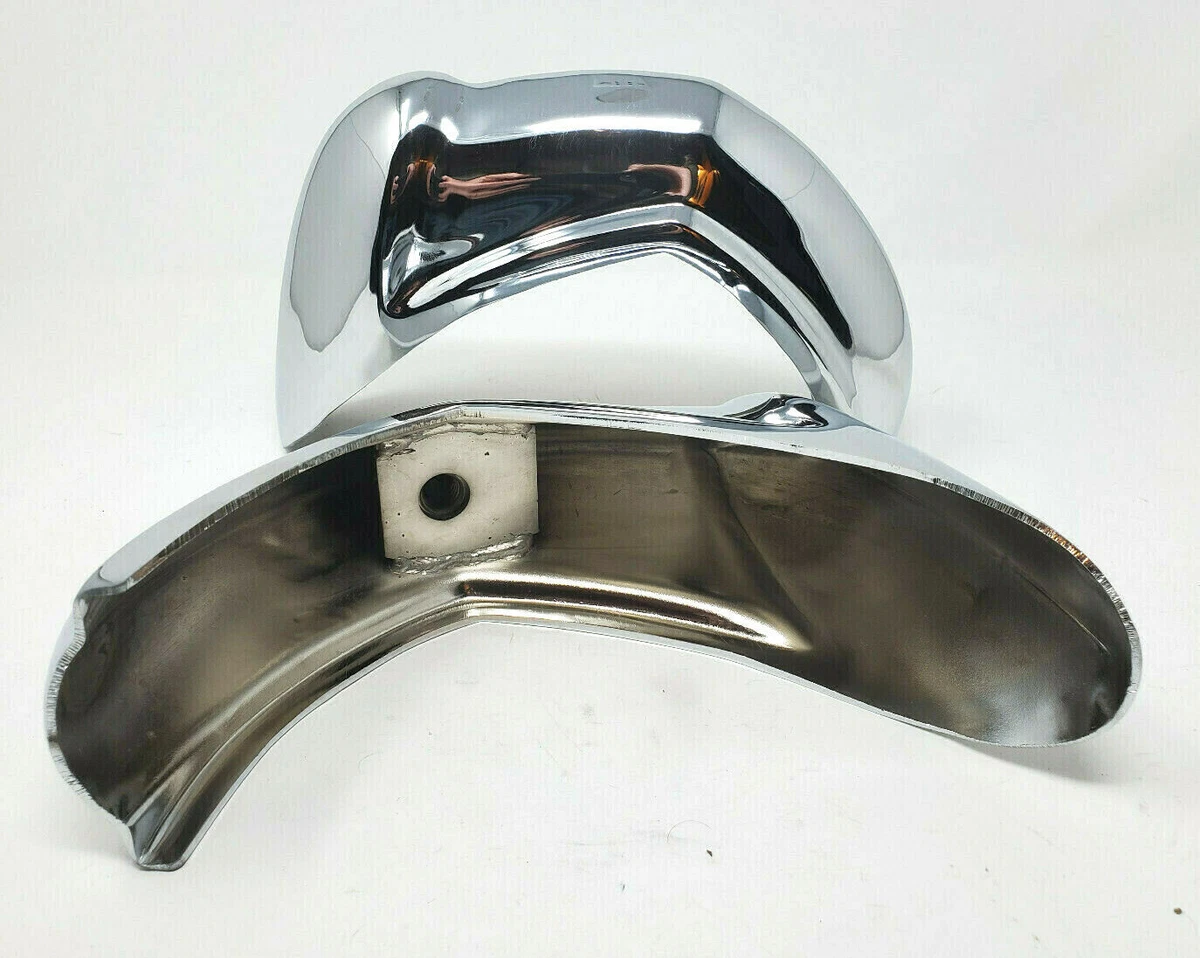 Chevy Cameo Truck Chrome Rear Bumper Bumperettes 1955 1958 Show
