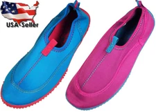 Panama Jack Womens Ladies Aqua Water Shoe Slip-on Beach Pool Swim