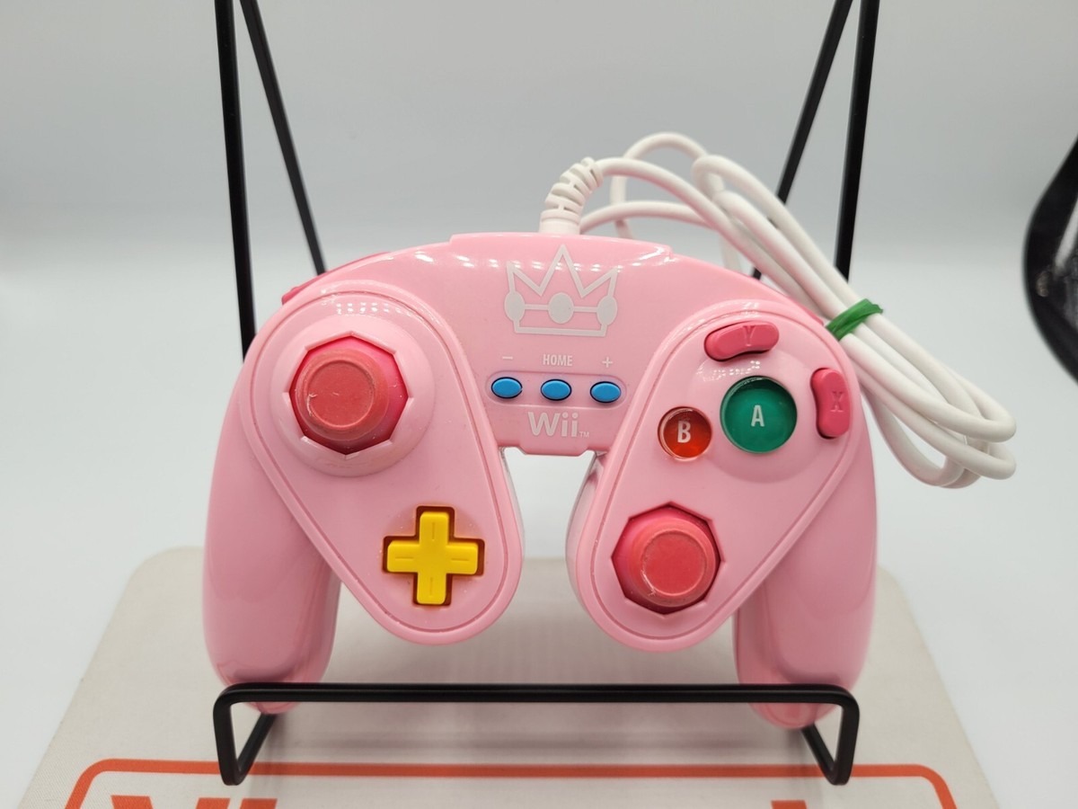 Manette Wired Fight Pad Mario rétro pour la console Nintendo Wii U