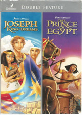 DOUBLE FEATURE JOSEPH KING OF DREAMS/THE PRINCE OF EGYPT DVD BRAND NEW
