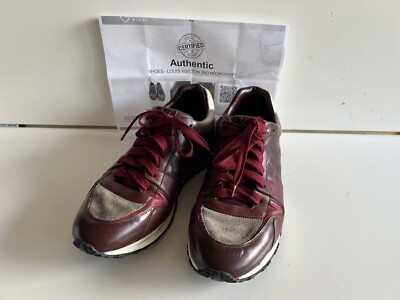 Louis Vuitton Burgundy Men’s Espadrilles Size 9 Louis Vuitton men main image 4
