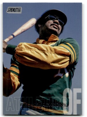 2018 STADIUM CLUB REGGIE JACKSON OAKLAND ATHLETICS #256