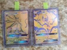 SOLGALEO and LUNALA GX Gold Promo NM/MINT ENG SM 103/104 Pokémon 