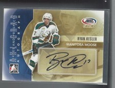 Ryan Kesler 2011-12 ITG Heroes and Prospects Autographs #ARKE SP Manitoba Moose