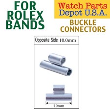 OYSTER WATCH BAND OTHER SIDE LINK 10MM FIT NEXT TO CLASP FOR ROLEX LADY STEEL