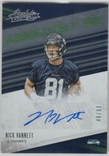 2016 Nick Vannett Absolute Ink FOIL AUTO /100 - #4 Seattle Seahawks