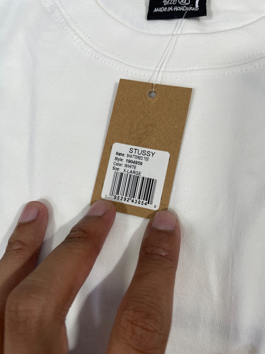 STUSSY 美品 23ss shattered tee shirt Stussy Shattered tee - Medium Original | eBay