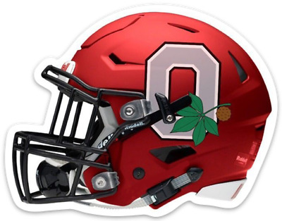 O.S.U. Ohio State University Buckeyes Football Helmet logo type Die-cut