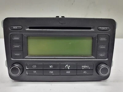 VW Golf 5 1K - Autoradio Radio CD Player 1K0035186G code fehlt (11) - Bild 1 von 4