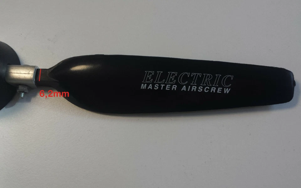 12x8 Klappluftschraube + 45mm Spinner und 70mm Brücke Klapp Propeller Prop - Bild 2 von 4