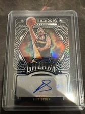 2021-22 Panini Obsidian Basketball Galaxy Auto Luis Scola /149 No. GA-LSC