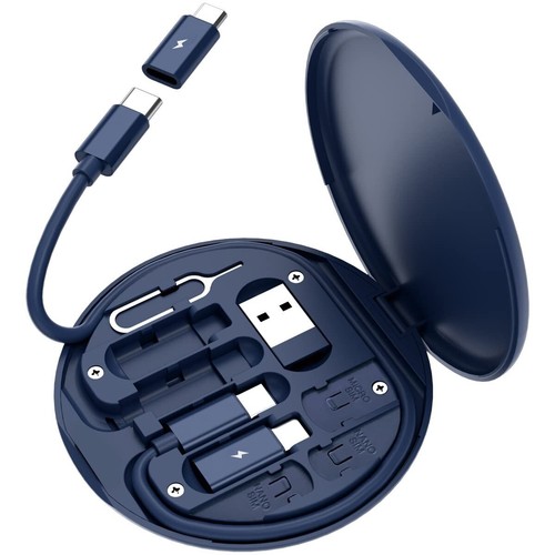 Kit de cable adaptador de carga multi USB, caja adaptadora de dispositivo USB C a iOS - Imagen 8 de 28