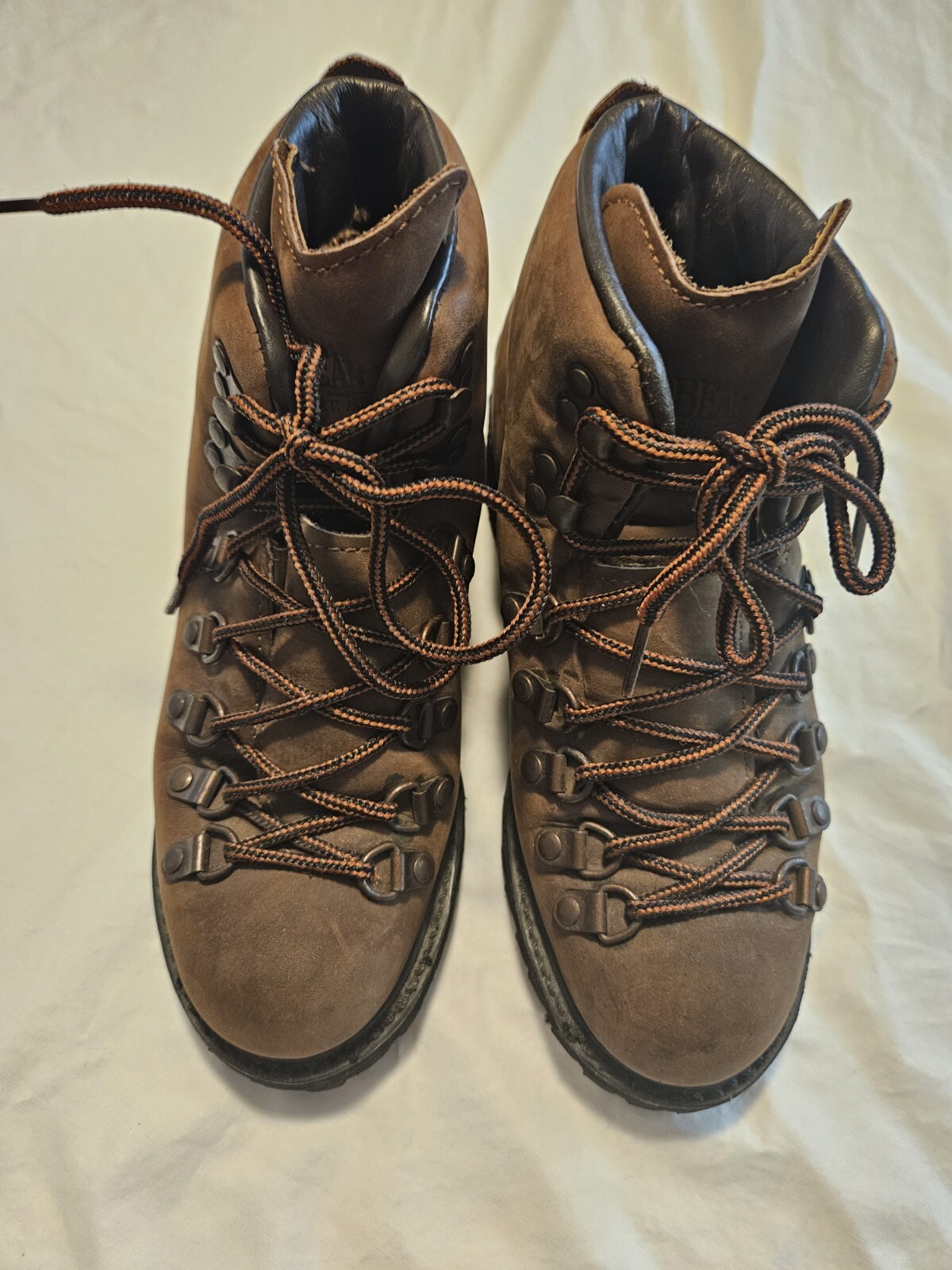 LL BEAN Women's Hiking Boots GoreTex Brown Leather Vi… Gem