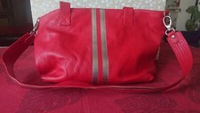 Borsa in pelle YURI pieno fiore 100% made in Italy 40x17x26cm