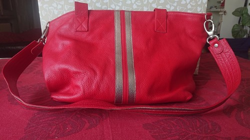 Borsa in pelle YURI pieno fiore 100% made in Italy 40x17x26cm | eBay