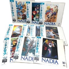 LD Nadia: The Secret of Blue Water Volumes 1-10 Complete Set 1990 Made in Japan