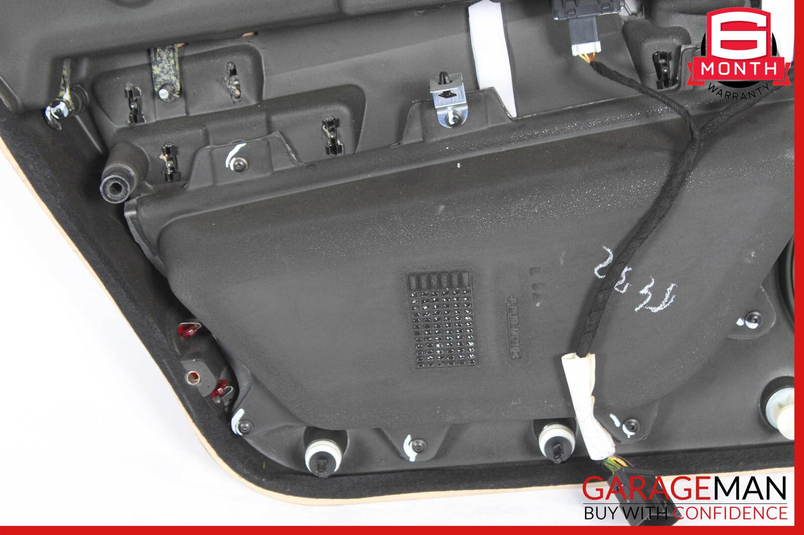 03-13 Maserati Quattroporte M139 Rear Right Side Interior Door Panel OEM