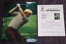 JACK NICKLAUS Signed 11x14 PHOTO with Beckett BAS LOA AUTO 10