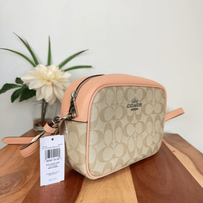 NWT Coach Jamie Camera Bag In Signature Canvas | eBay