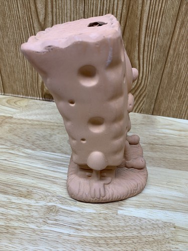 Spongebob Chia Pet Figure Only 6”tX 4.5” Squarepants - Picture 4 of 5