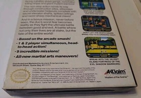 Gioco Nintendo NES Double Dragon II The Revenge CIB completo di scatola 