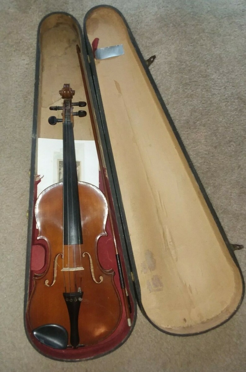 Vintage Antonius Straduarius Fecit Cremona 17 4/4 Made in Vintage Antonius Straduarius Fecit Cremona 17 4/4 Made in