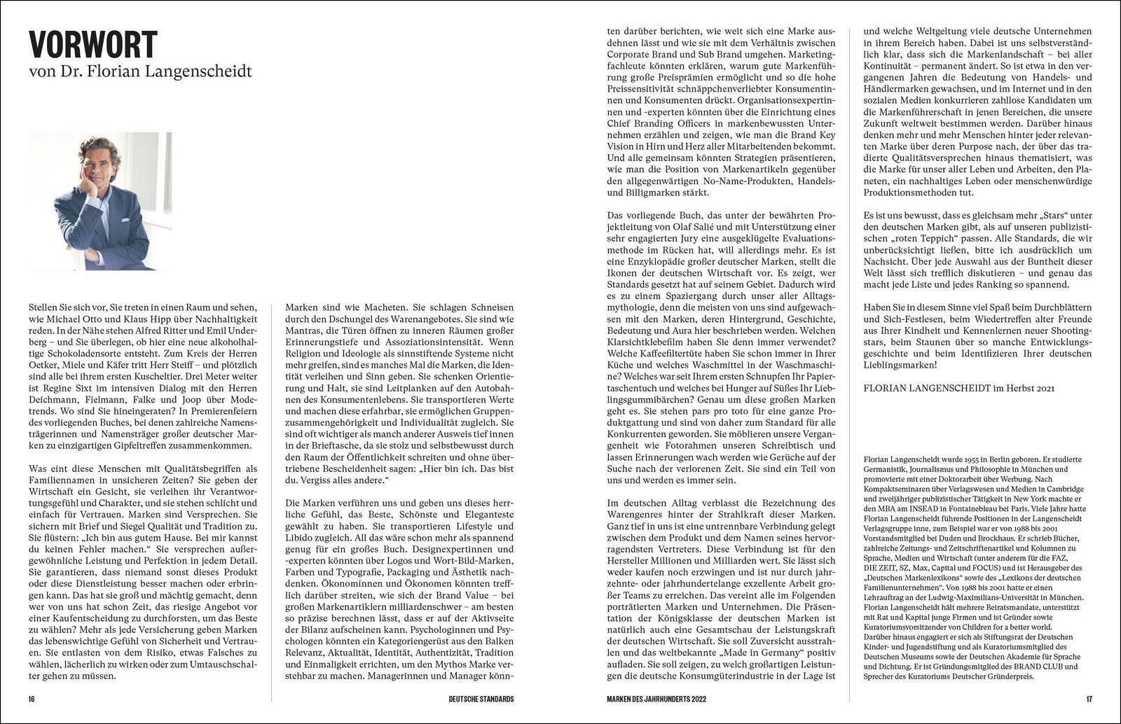 Thumbnail - Deutsche Standards - Marken Des Jahrhunderts 2022 Florian