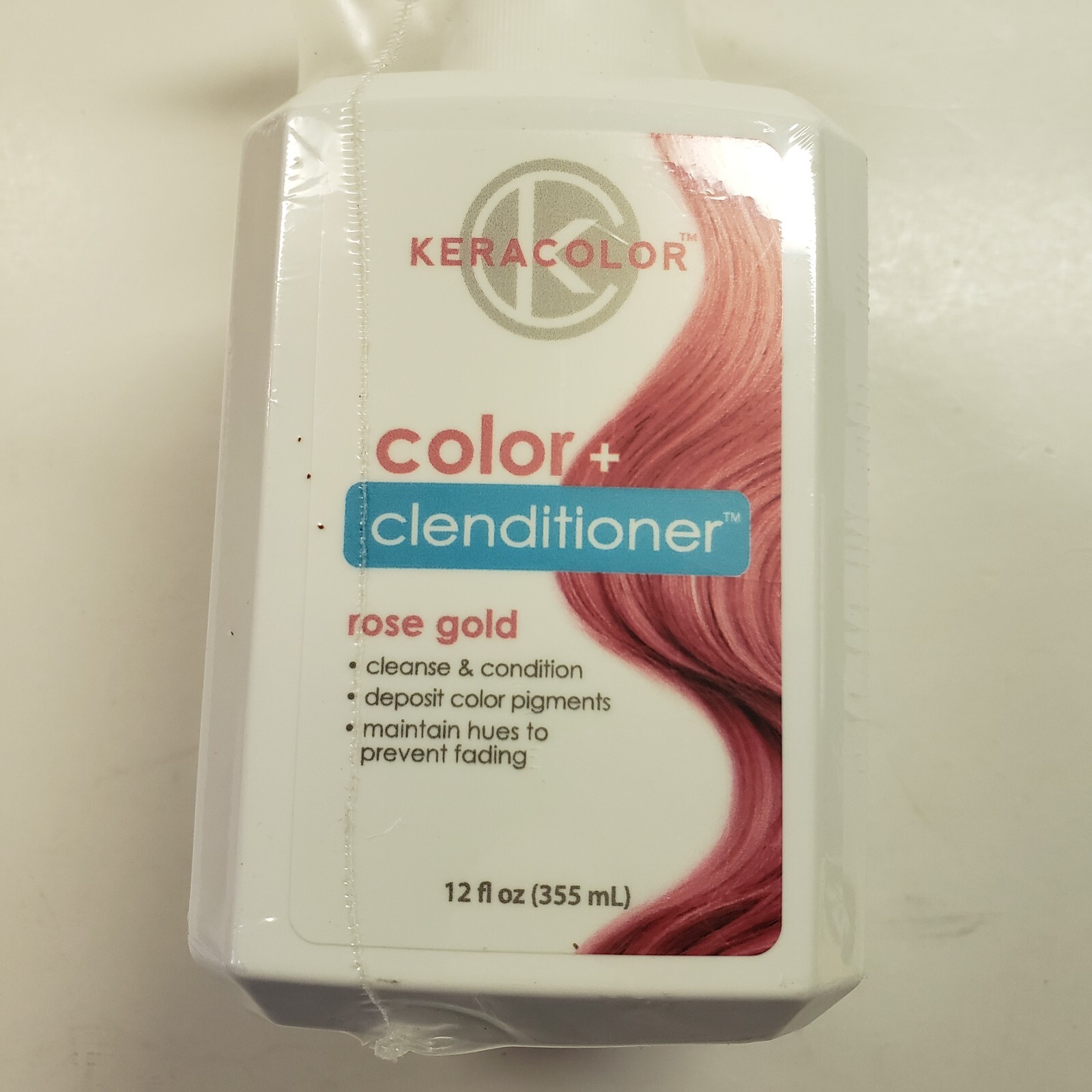 Keracolor Rose Gold color & clenditioner conditioner pump New, sealed 12 fl oz