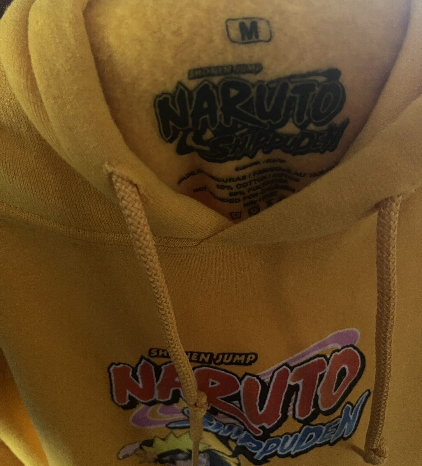 Anime Naruto Shippuden Shonen Jump Sweatshirt Hoo… - image 3
