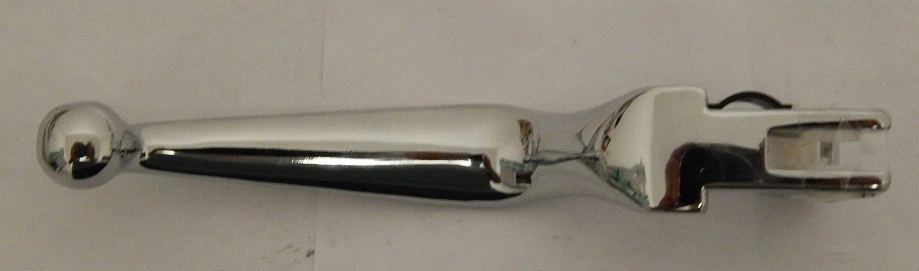Palanca de embrague Harley cromada hoja ancha Emgo 99-03 Dyna/97-98 FLST/80-03FLT nueva Foto 2 de 2