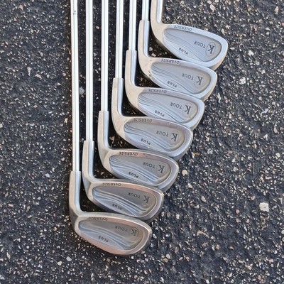 K-Tour Irons Set RH Right Handed Steel Shaft 3 4 5 6 8 9 PW